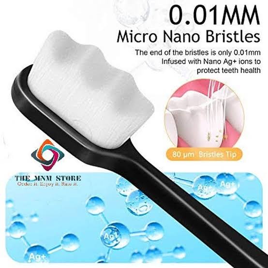 Meezan Complete Teeth Whitening Kit – Whitening Powder (55GM) + Ultra Soft Nano Toothbrush | Deep Cleaning & Fresh Breath | Dentist Approved Oral Care Set