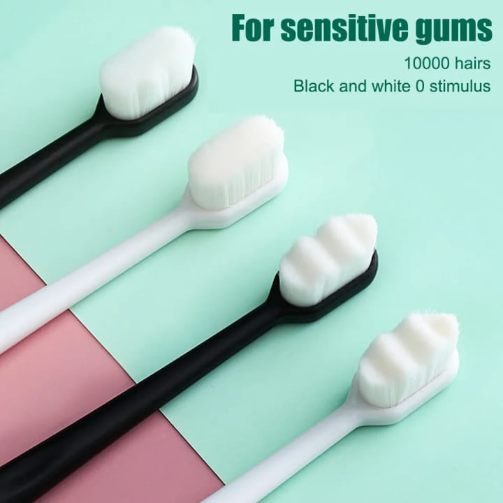 Meezan Complete Teeth Whitening Kit – Whitening Powder (55GM) + Ultra Soft Nano Toothbrush | Deep Cleaning & Fresh Breath | Dentist Approved Oral Care Set